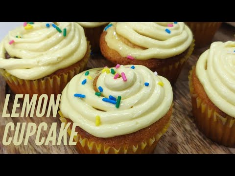 Lemon Cupcakes With Buttercream Frosting | Cupcakes Recipe | लैमन कपकेक रेसिपी | Sanchit Khurana