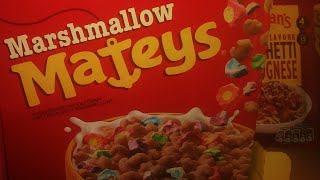 marshmallow Mateys cereal lidl