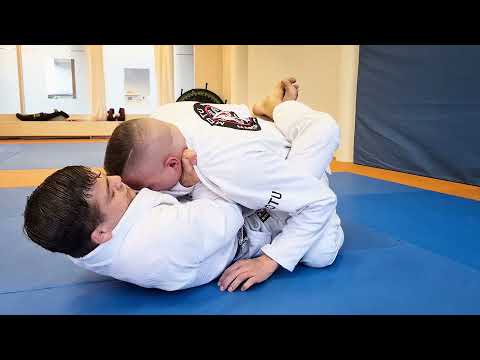 Juji Jime and Kata Juji-Jime from Full Guard - BJJ Cross Collar Choke Submission for MMA Grappling