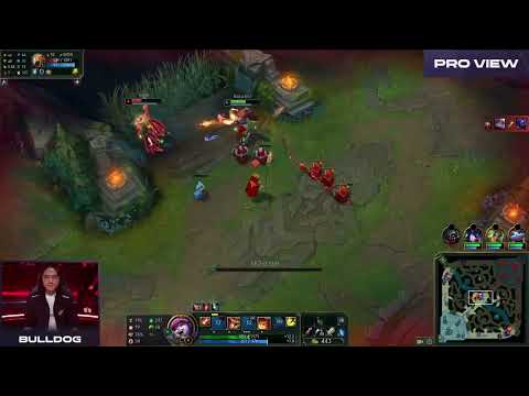 Bulldog solo bolo Faker Pro View | T1 vs KDF | LCK Summer Week 3 Day 1