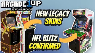 Arcade1up - New Leaked Skins and NFL Blitz Confirmed!!