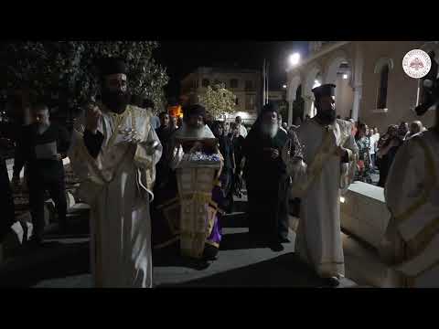 Η Υποδοχή Τιμίου Λειψάνου της Αγίας Θεοπρομήτορος Άννης στην Μητρόπολη Λεμεσού