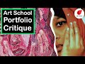 Art School Portfolio Critique By An Art Professor