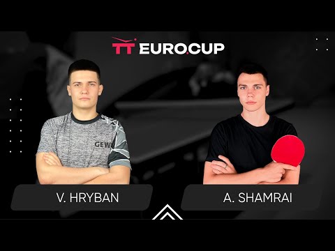 13:15 Vadym Hryban - Andrii Shamrai 25.12.2023 TT Euro.Cup Ukraine Star. TABLE 3