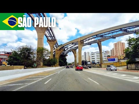 SÃO PAULO • DIRIGINDO PELA AVENIDA JORNALISTA ROBERTO MARINHO