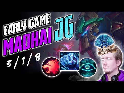 EARLY GAME MAOKAI JG - Season 12 - League of Legends