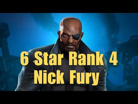 6 Star Rank 4 Nick Fury Is ABSOLUTELY INSANE! Crazy Damage | MCOC | Marvel Contest of Champion