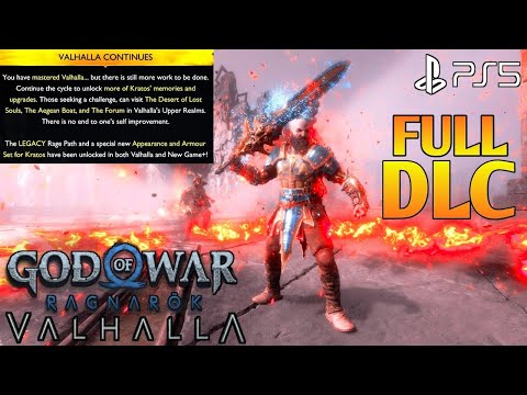 God of War Ragnorok Valhalla Gameplay Part 1 | God of War Valhalla Walkthrough | God of War DLC PS5