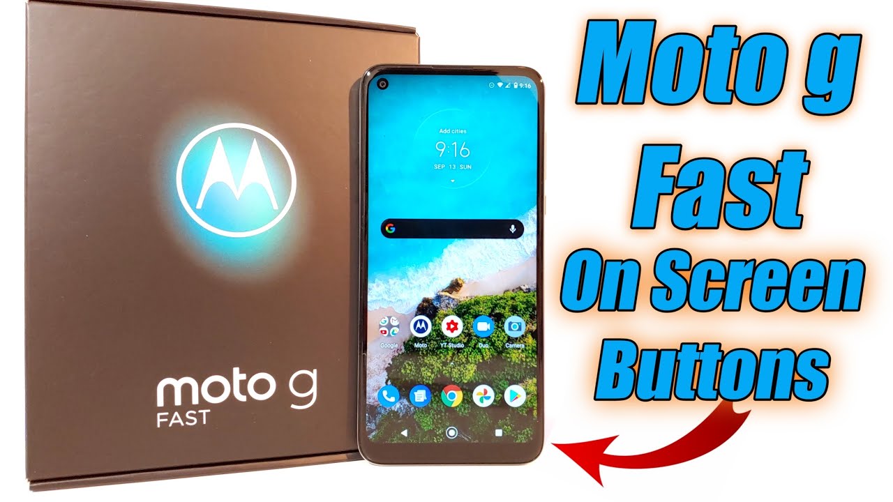 Moto g Fast - How to add on screen navigation buttons.