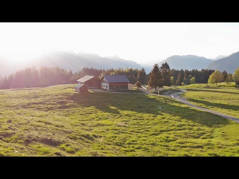 Frühling am Hochplateau Tschengla im Brandnertal / Vorarlberg / Austria [FullHD]
