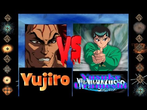Yujiro Hanma (Baki the Grappler) vs Yusuke Urameshi (Yu Yu Hakusho) - Ultimate Mugen Fight 2015