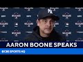 Aaron Boone talks future with Yankees after loss: 'My contract is up' | CBS Sports HQ
