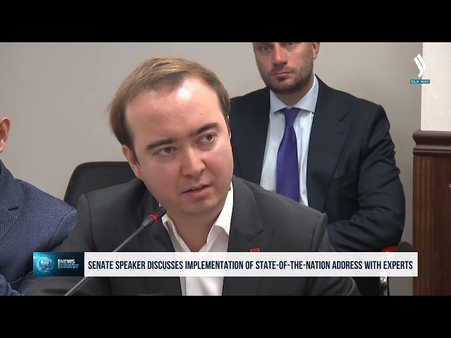 Senate Speaker discusses implementation of state-of-the-nation address with experts