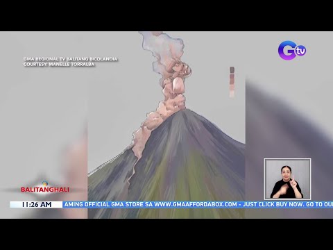 Digital art na "Daragang Magayon" mula sa alamat ng Bulkang Mayon, patok sa netizens BT