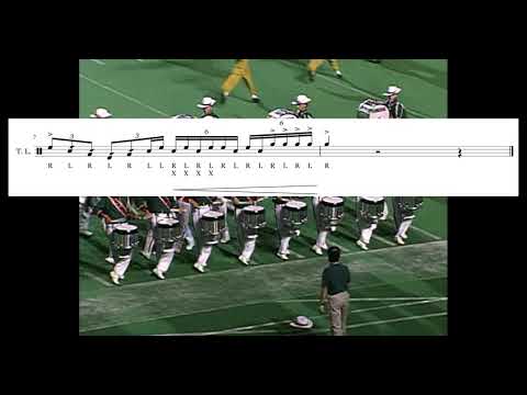1992 Madison Scouts Tenor Drum Feature -- LEARN THE MUSIC