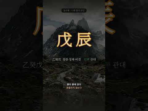 물을 머금은 큰 산 | 무진(戊辰) 일주
