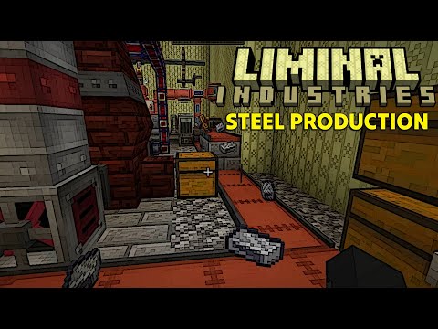 Liminal Industries #4 Steel Farm! | How to Set up Improved Blast Furnace