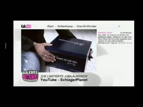 Kalkhofes Mattscheibe – Matzes Folterkiste (Matthias Reim Box)
