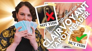 How I Created a MAGICAL BRAND for a Clairvoyant Tarot Reader | Design Process Behind the Scenes
