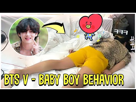 BTS V Baby Boy Behavior