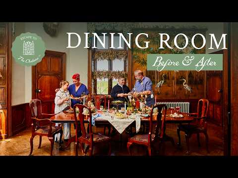 Watch The Transformation Of The Dining Room At Chateau De La Motte Husson