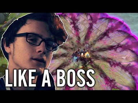 Miracle Invoker LIKE A BOSS - Dota 2
