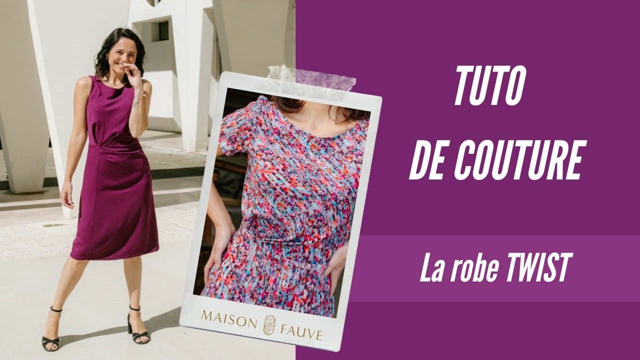 Box Couture - La Robe Drapée Twist
