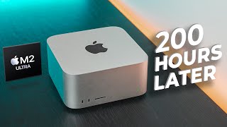 Video thumbnail for Apple M2 Ultra Mac Studio – 200 Hours Later: King of Macs by Andrew Ethan Zeng