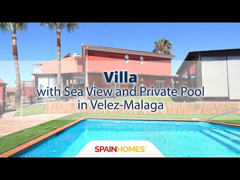 Villa with Sea View and Private Pool in Velez-Malaga | Spain Homes ®