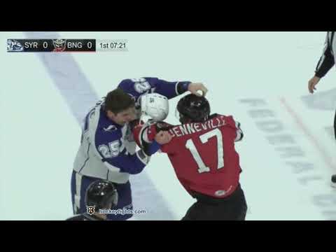 Cal Foote vs John Quenneville