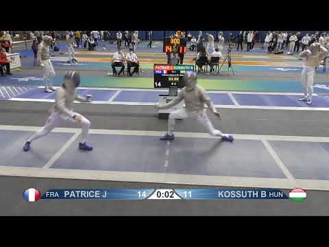 Budapest 2021 SMS - PL128 - J Patrice FRA v Kossuth HUN