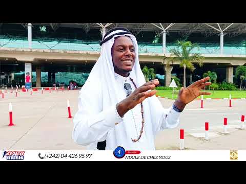 Retour triomphal de #Mac_itoua chanteur de charme à #Brazza après son séjour de repos à Dubaï 🎶🎼🎵