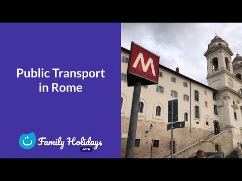 4 Minute Overview of Public Transport in Rome