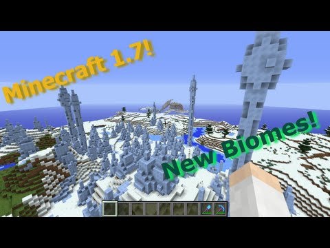 cubfan135 - Minecraft 1.7 Snapshot 13w36a- New Biomes, Amplified Worlds, Improved Fishing!