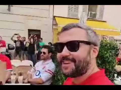 Watch: Wales fans stage flashmob in Nice ahead of Portugal match
