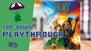 The Lord of the Rings: Duel for Middle-earth Teach, Playthrough, and Early Review Thoughts