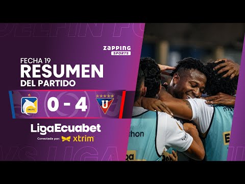 Delfín SC 0 - 4 Liga de Quito / Fecha 19 / Liga Ecuabet conectada por Xtrim