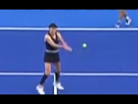 Aggressive Pattern for Net Play - Monica Niculescu with Guo Hanyu, Abierto Open