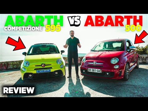 Abarth 500 (2010) vs. Abarth 595 Competizione (Last Petrol Engine Model) | exterior & interior