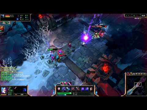 Jinx and Gragas vs Shen and Xin zhao