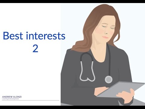 How to make best interests decisions under the Mental Capacity Act 2005