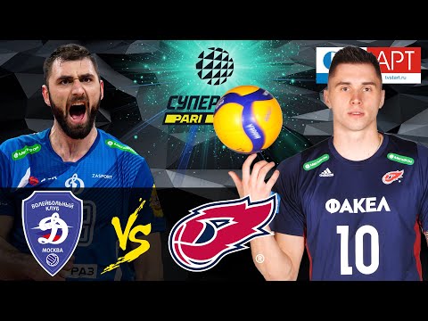 13.02.2021🔝🏐 "Dynamo Moscow" vs "FAKEL" | Men's Volleyball Super League Parimatch | round 22