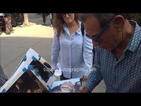 Wes Studi - SIGNING AUTOGRAPHS while promoting at the 2017 TIFF