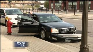 Car Making Illegal Turn Hits Light Rail Train in St. Paul