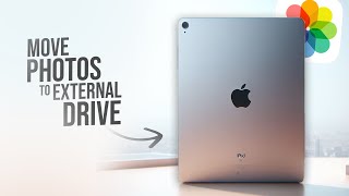 How to Move iPad Photos to External Hard Drive (tutorial)