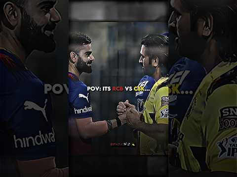 Destroyers Vs Destroyer...💀🔥 || #cricket #ipl #viralshorts #shorts #rcbvscsk #cricketlover