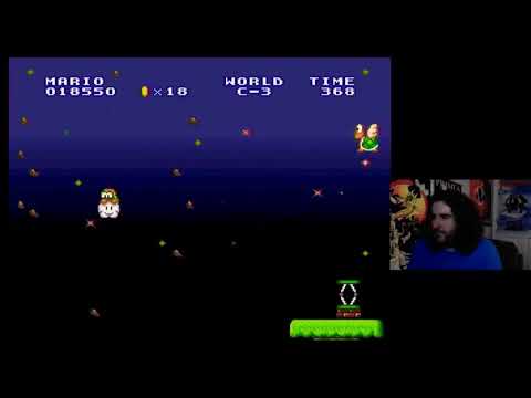 SuperJBizzle Playing The Hardest Levels in Super Mario Bros. The Lost Levels 😱👍🎮