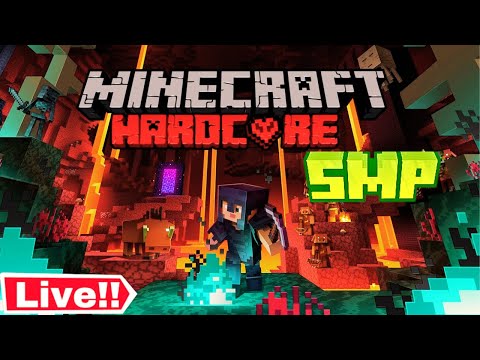 Minecraft JAVA+PE  Hardcore Public SMP Live | Minecraft Live Stream and PvP | Support for Dream PC