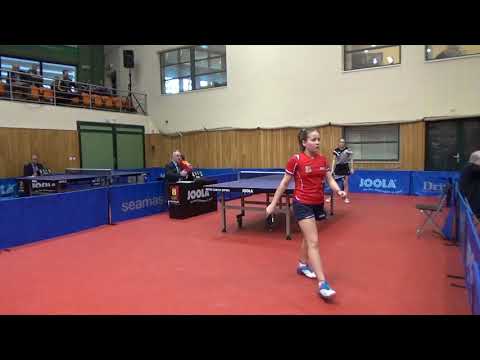 2019 ITTF CZECH CADET OPEN: STULLEROVA Eliska - SAZIMOVA Adela CZE3