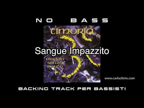 Sangue Impazzito Timoria NO BASS backing track per bassisti Suona tu il Basso (Bassless)